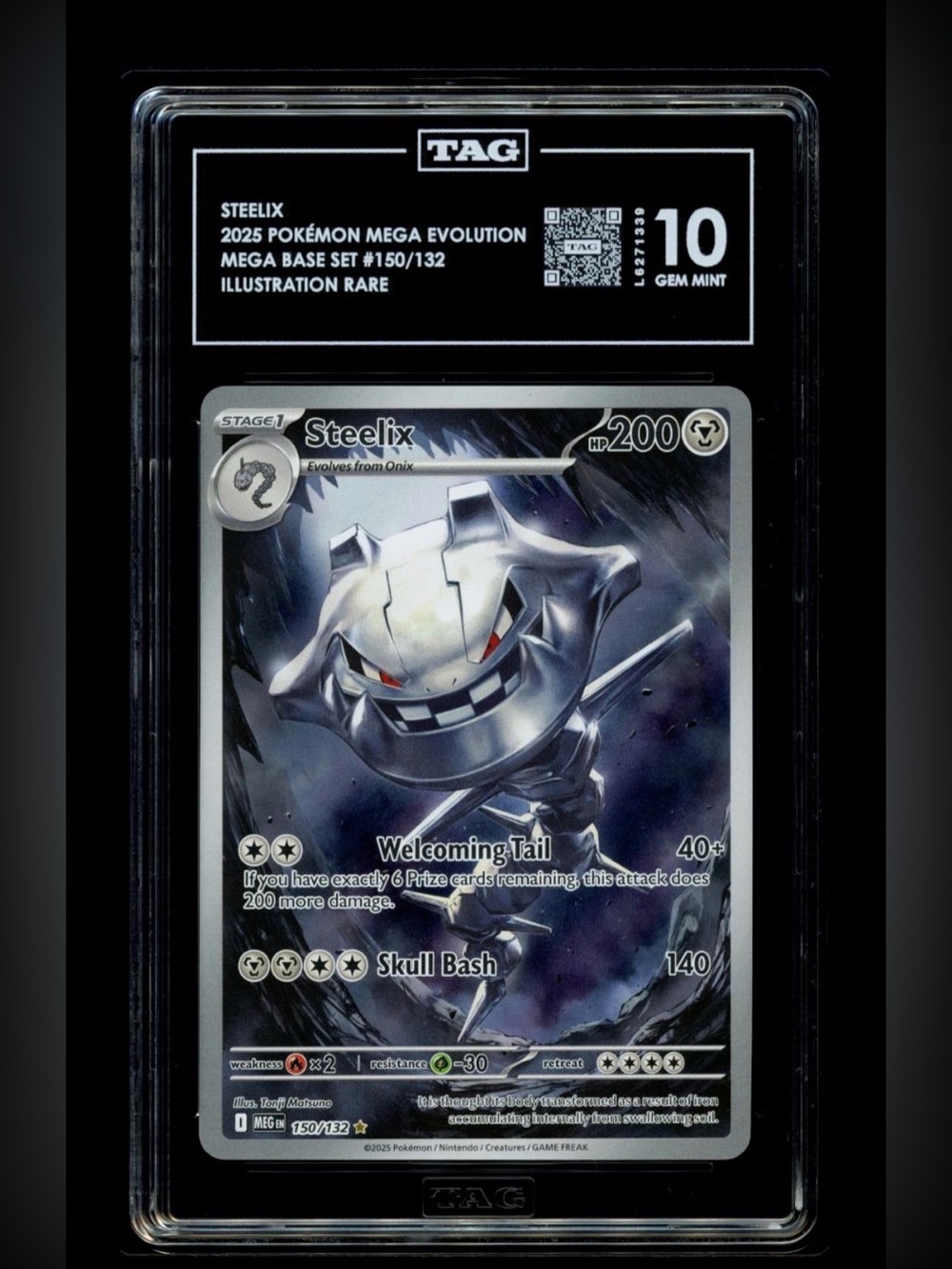 TAG 10 -  Pokemon Steelix 150/132